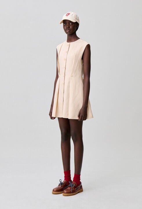 Sleeveless short dress