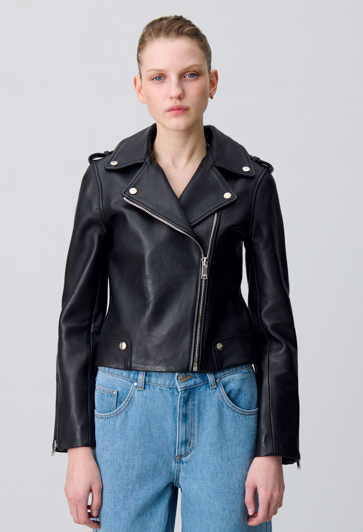 Leather jacket