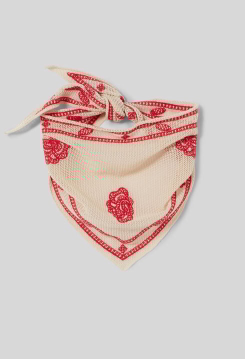 Floral print bandana