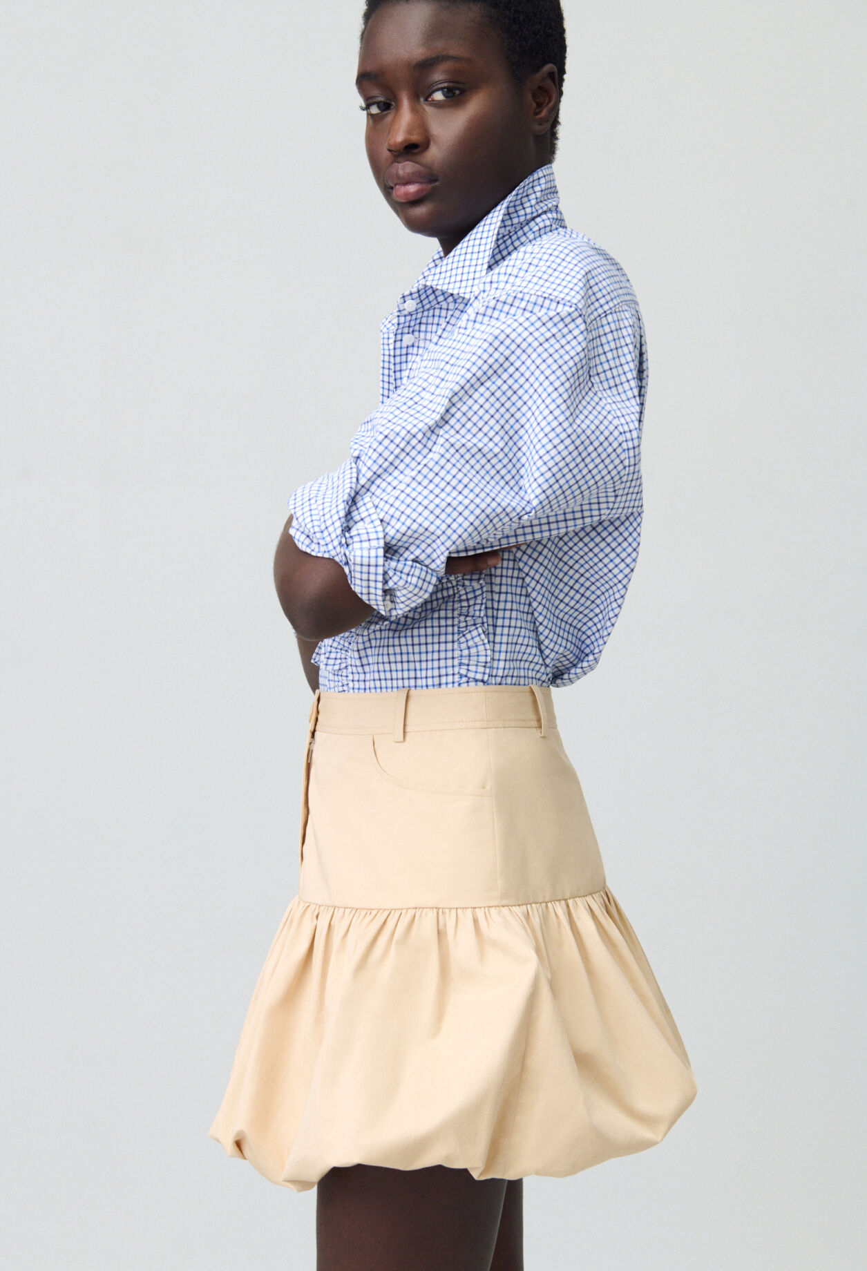 Bubble Mini Skirt