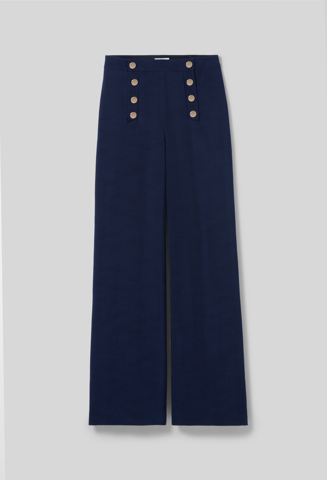 Straight-Leg Sailor Trousers