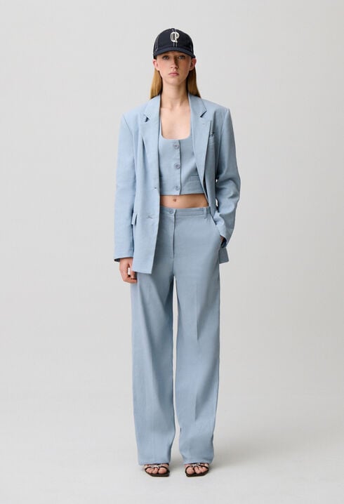 Straight trousers