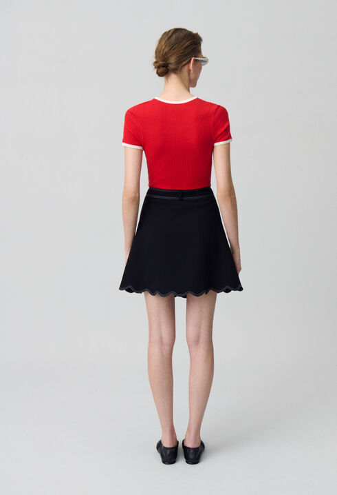 Mini Wrap Skirt