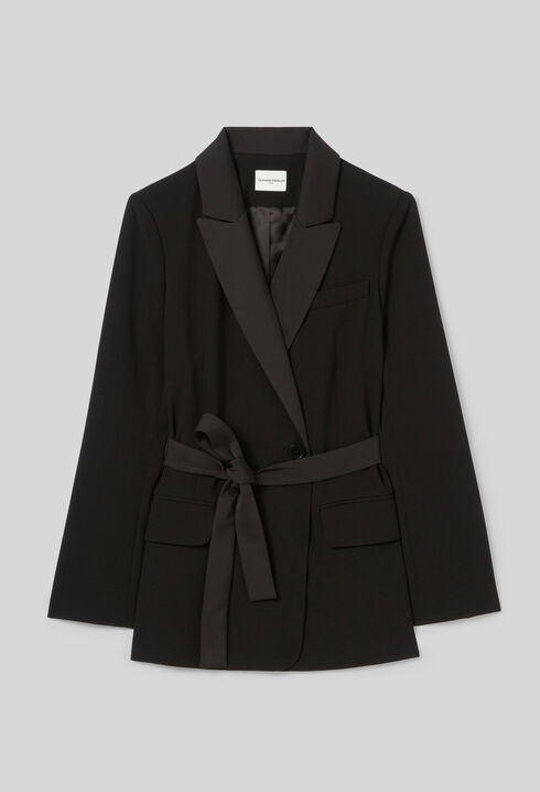 Belted Tailored Jacket