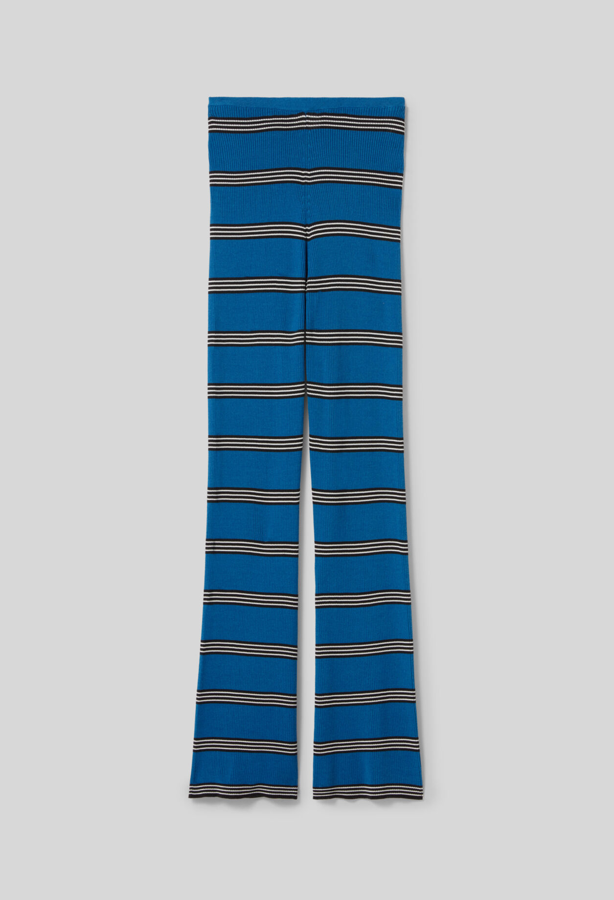 Slim-Fit Fine Knit Trousers