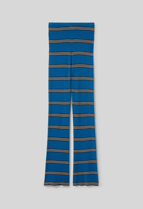 Slim-Fit Fine Knit Trousers