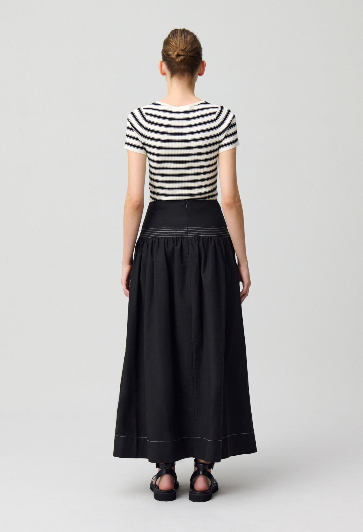 Long Basque Skirt