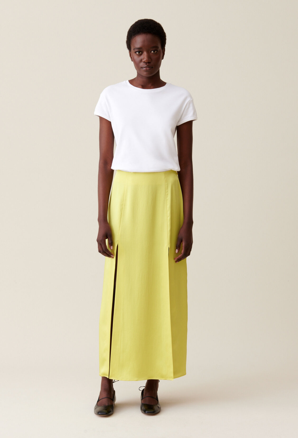 Flowy Pleated Maxi Skirt for women Claudie Pierlot
