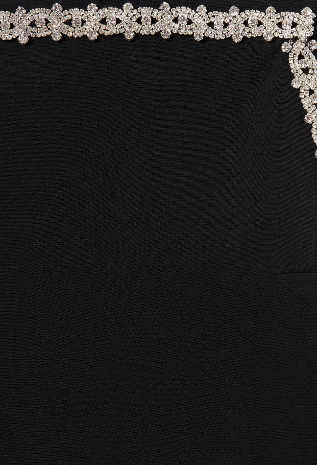 Fitted straight dress with bows