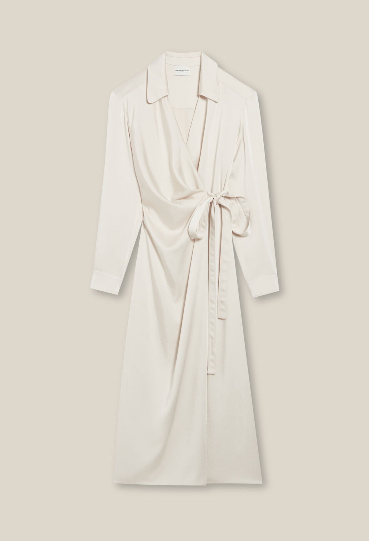 Midi wrap dress