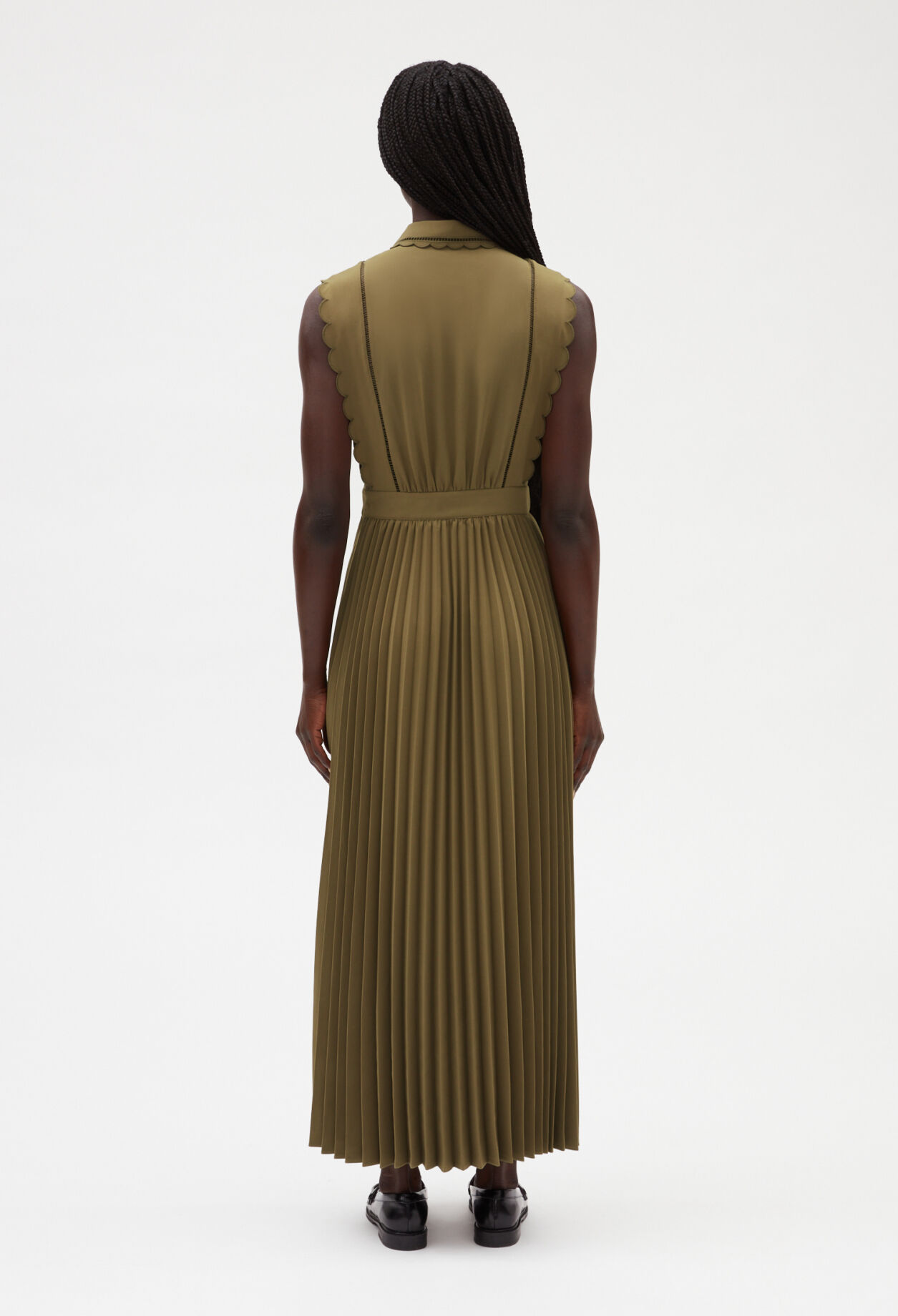 Long khaki dress
