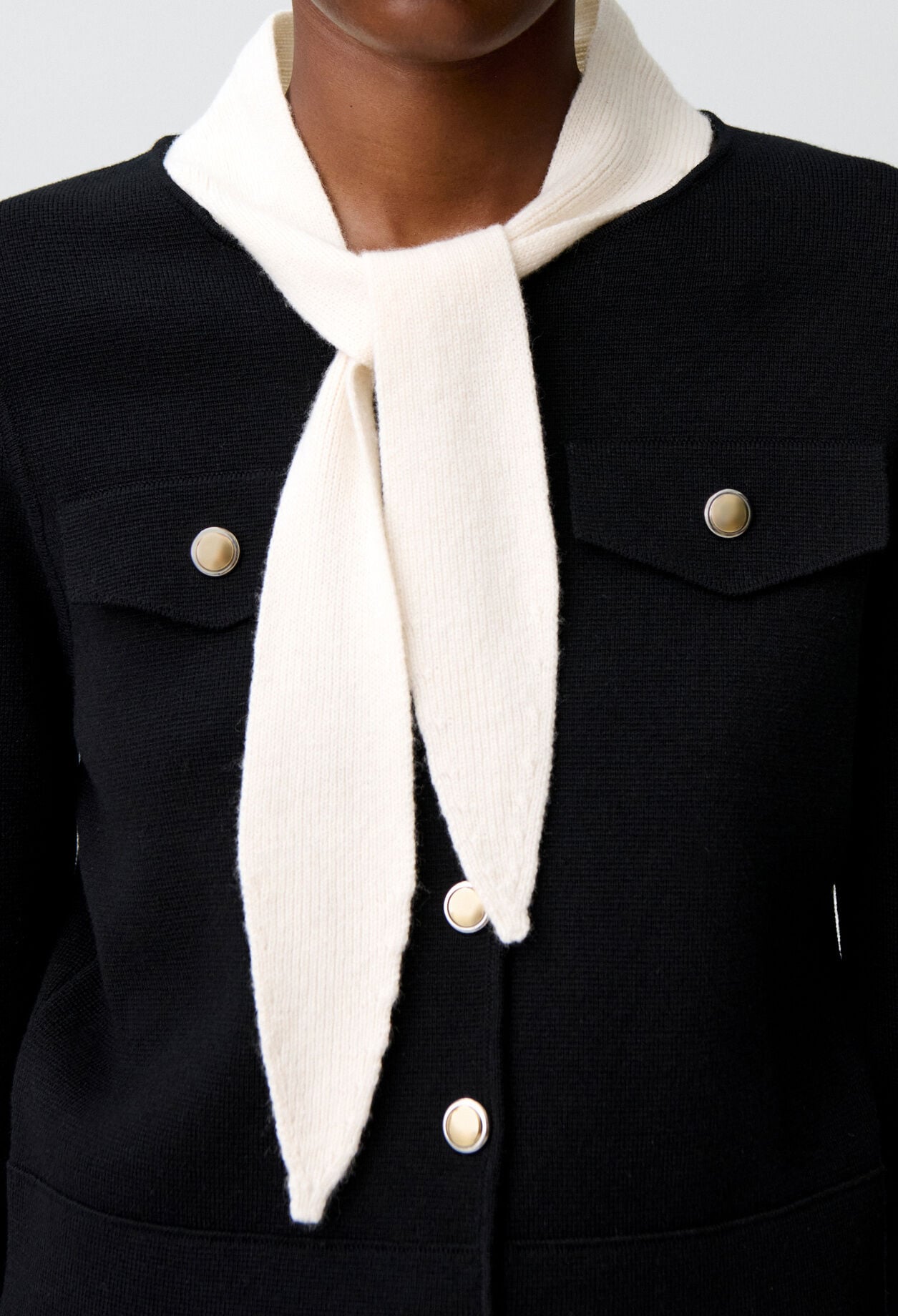 Chunky knit cardigan