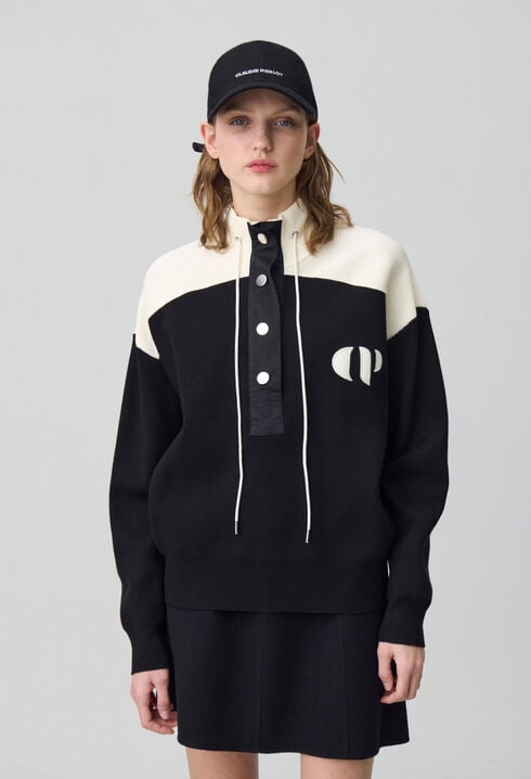 Minimum half-zip sweatshirt
