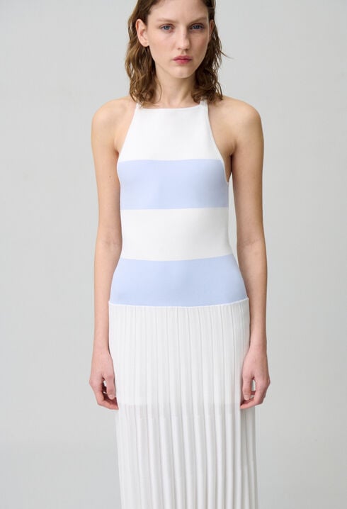 Long knitted dress