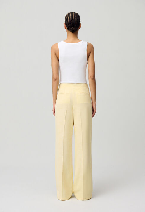 Straight-Leg Sailor Trousers