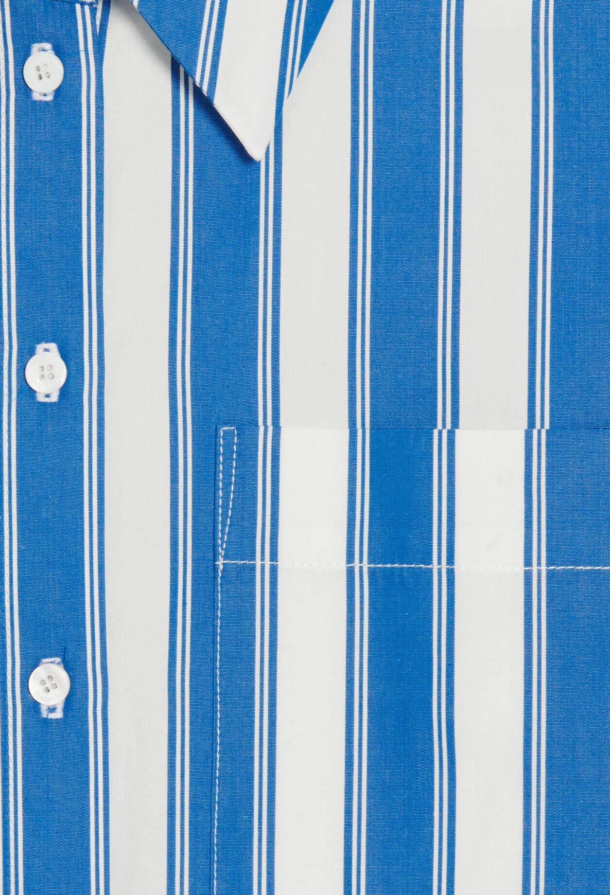 Blue striped shirt