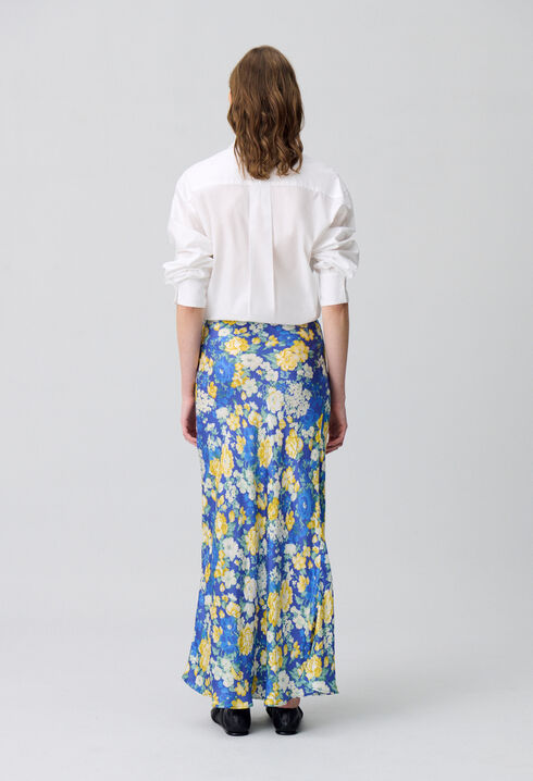 Floral Midi Skirt