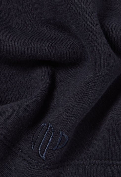 Navy hooded sweatshirt