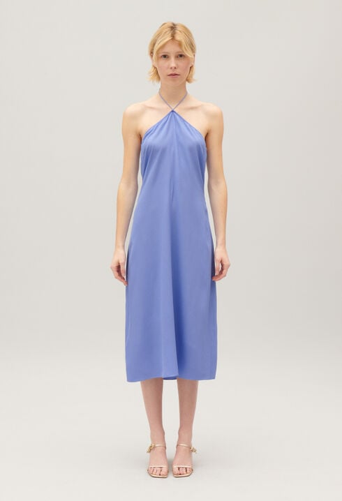 Short backless dress