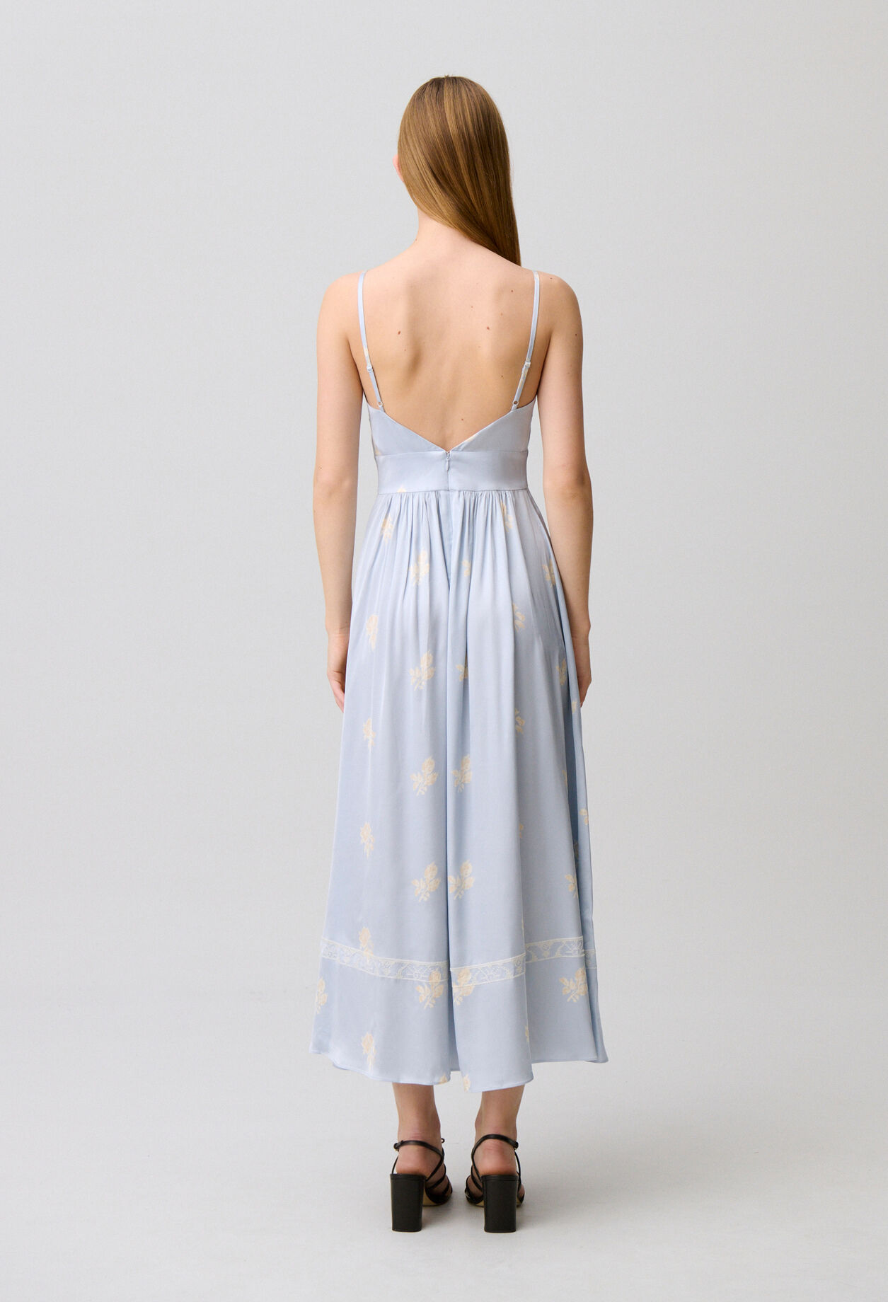 Flowy strappy dress