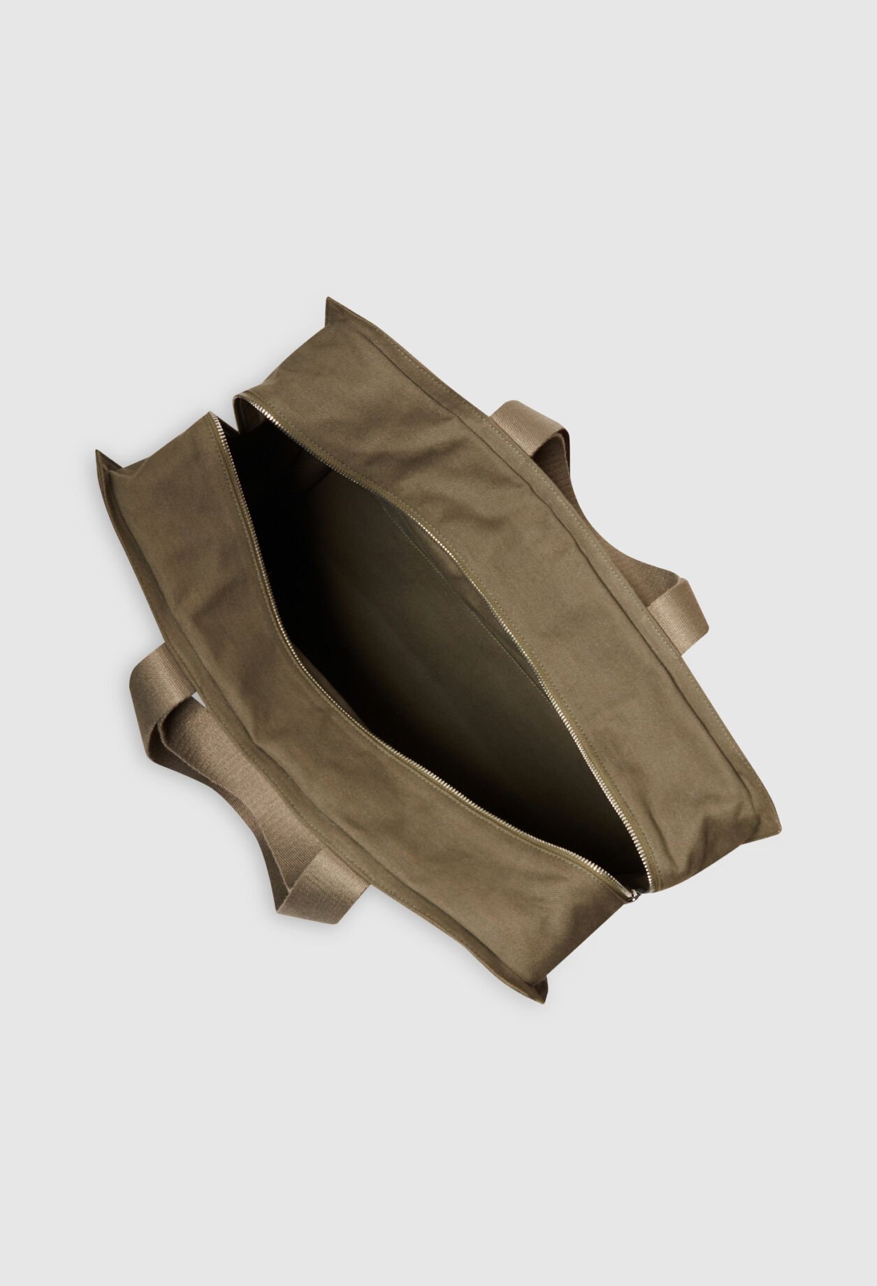 Khaki tote bag