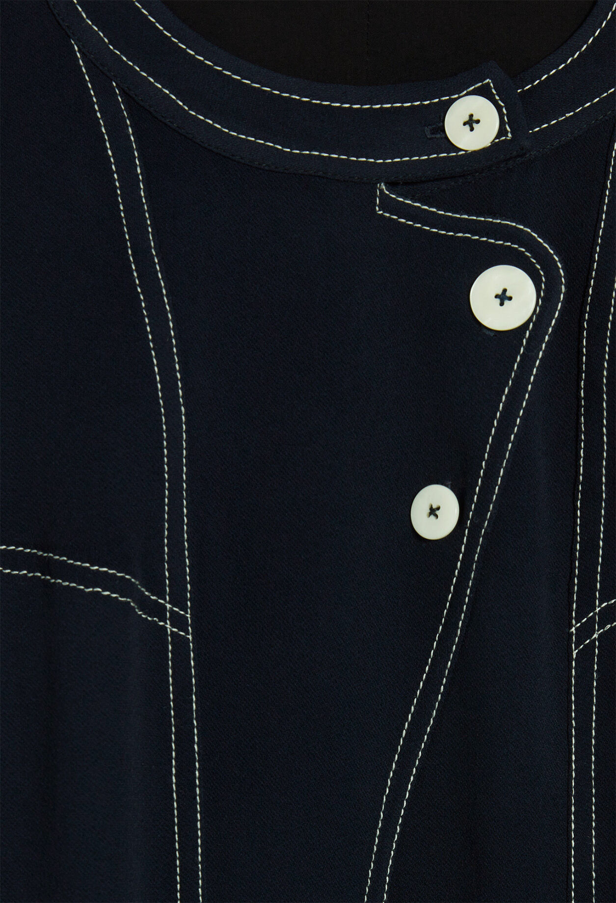 Short dress made from