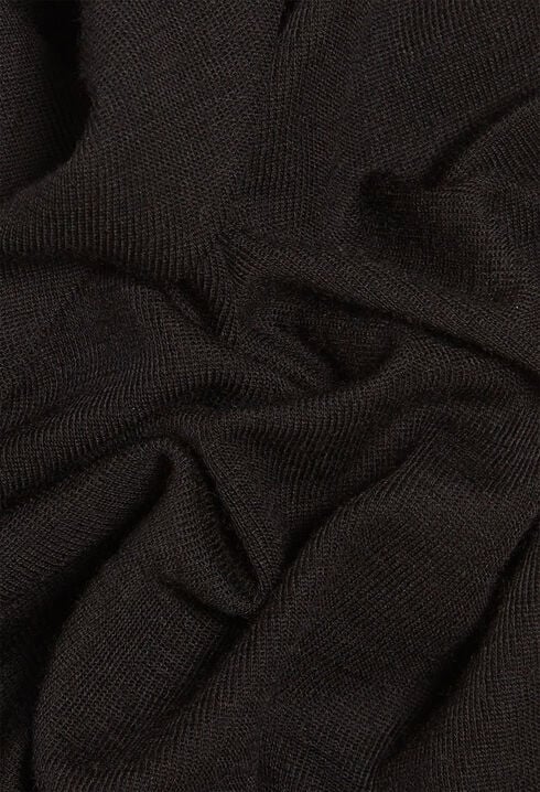 Top with crisscross collar