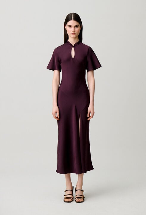 Flowy Victorian collar dress