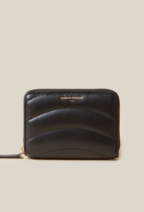 Quilted leather Alba wallet