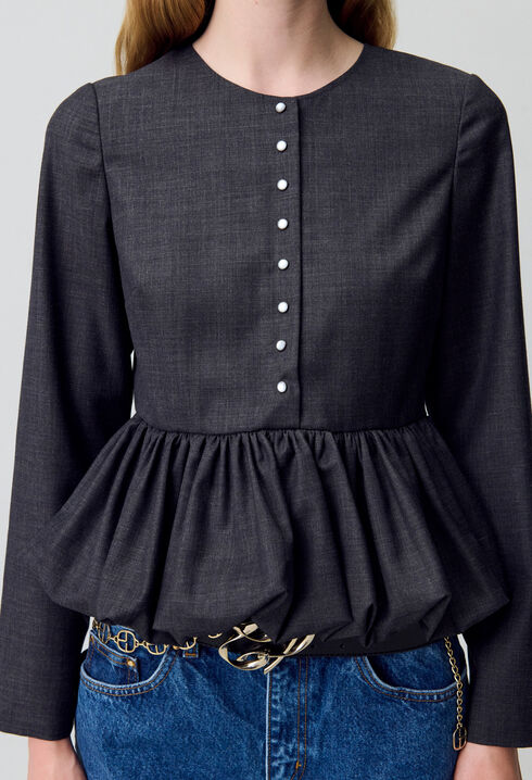 Peplum Top