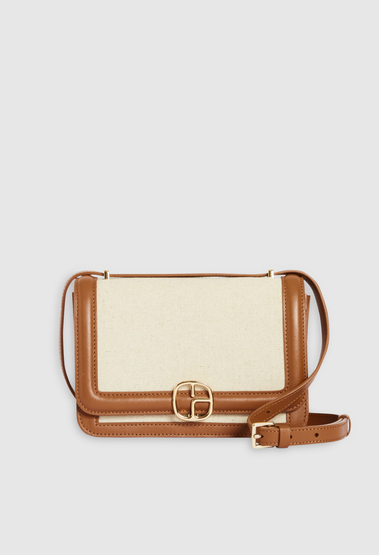 Alberto beige canvas bag