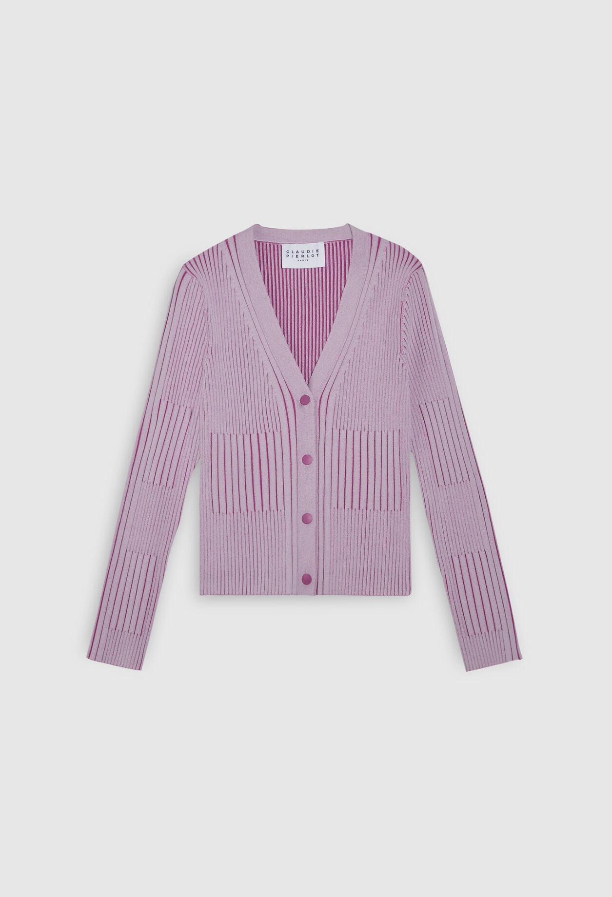 Two-tone cardigan