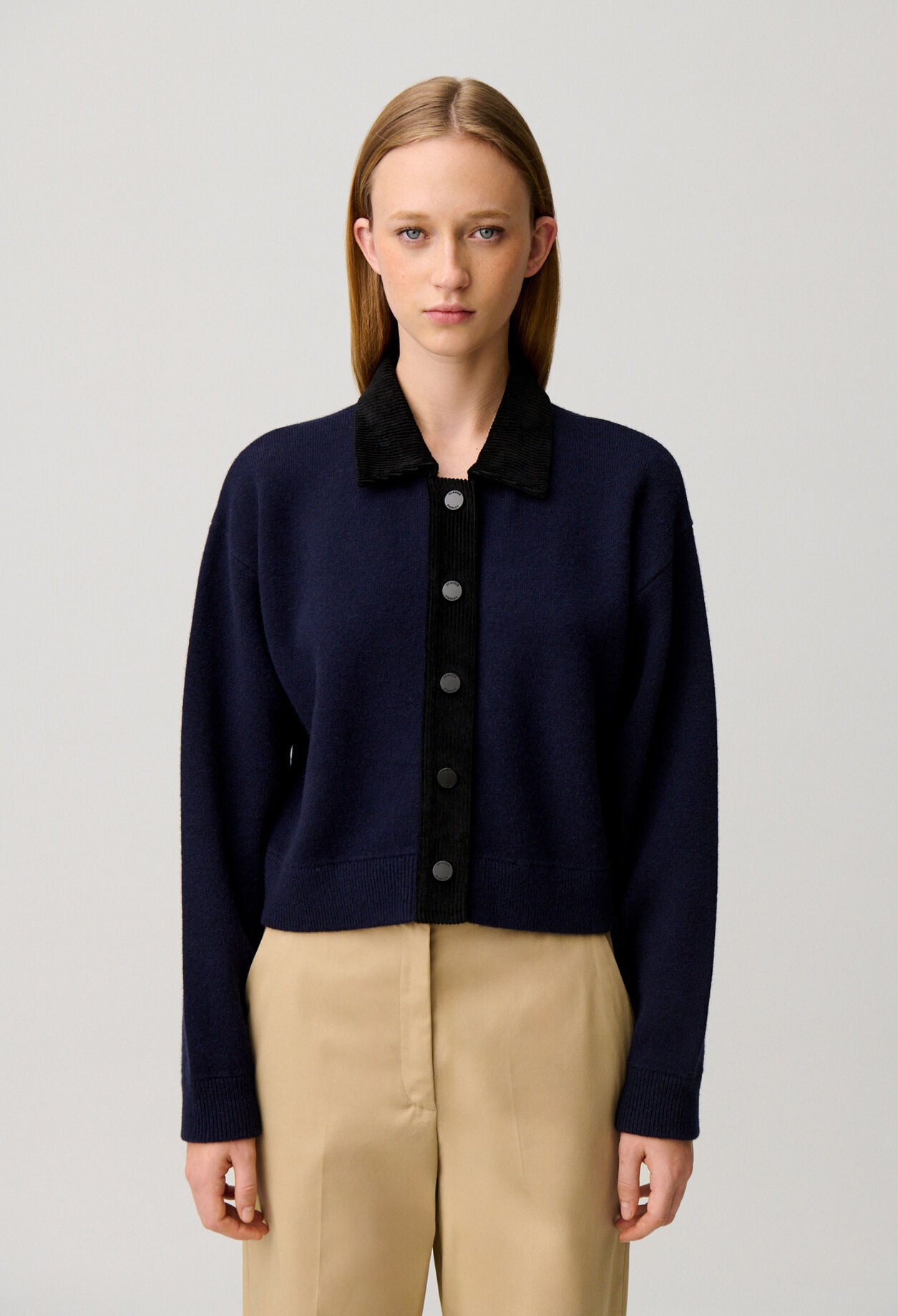 Corduroy cardigan