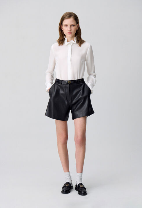 Victorian collar blouse