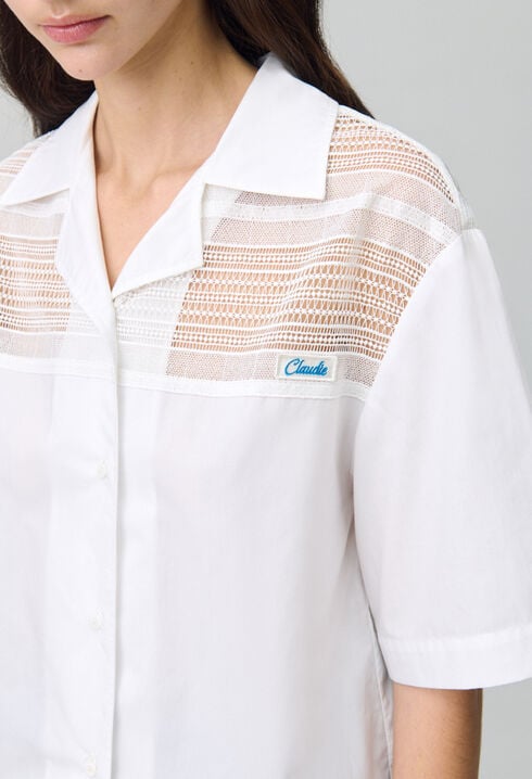 Cropped shirt