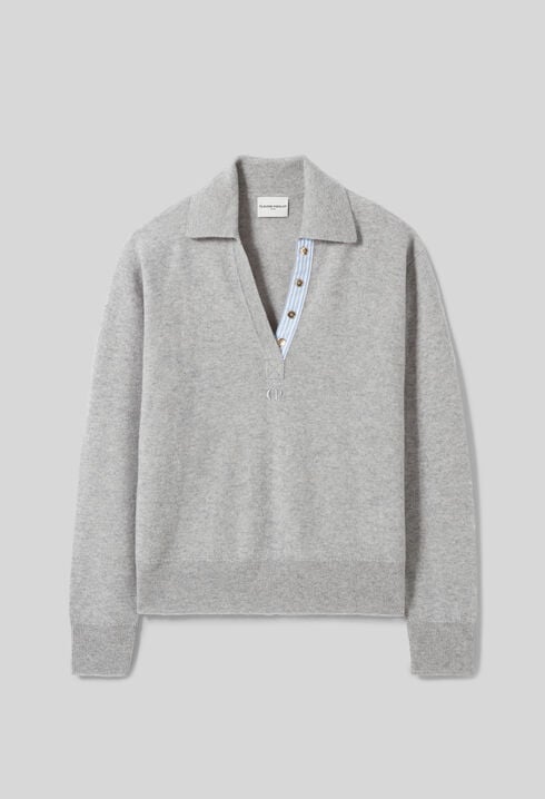 Wool Polo Jumper