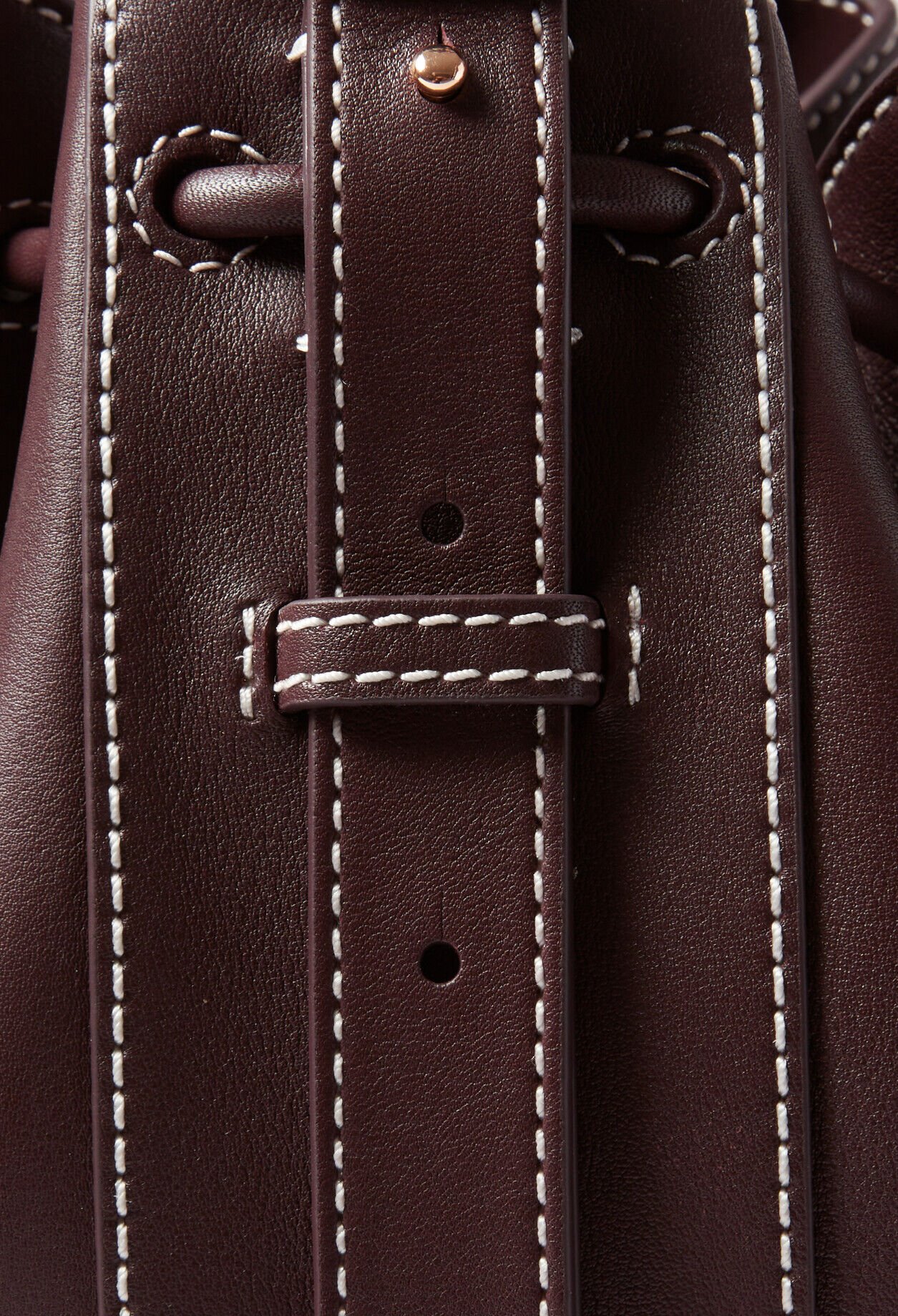 Leather Bucket Bag