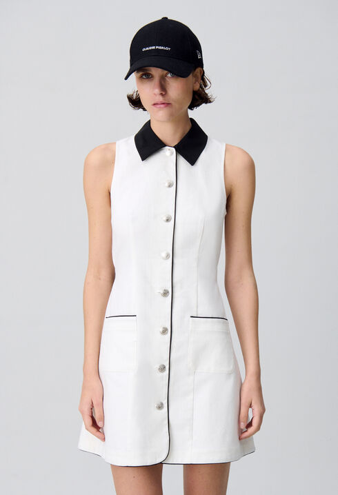 Sleeveless short dress