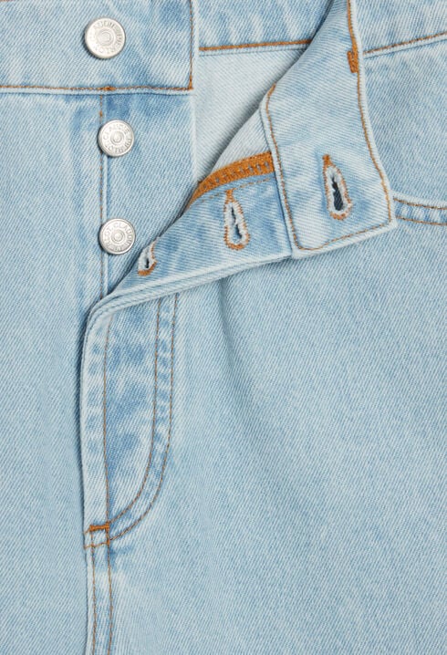 Faded blue Louis flare jeans
