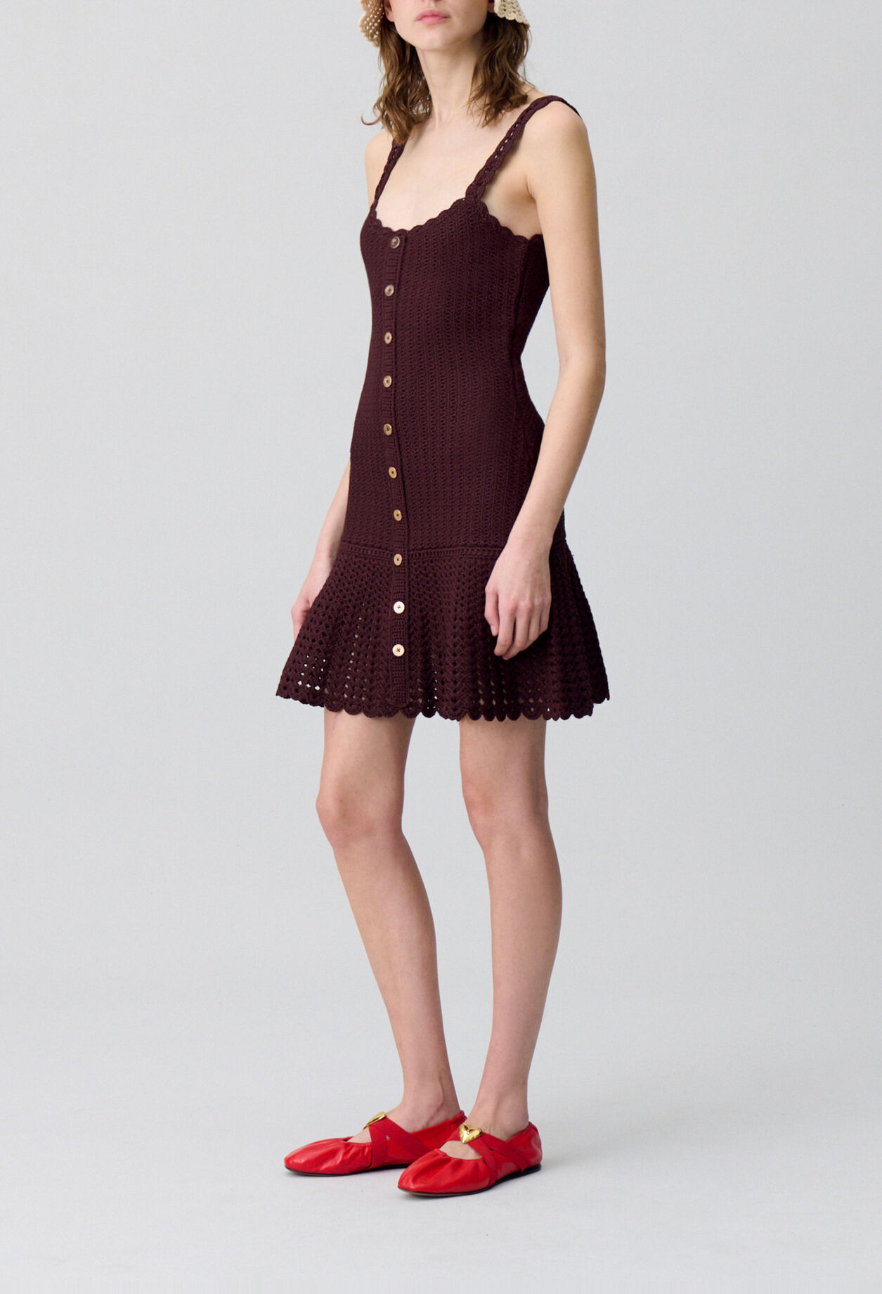 Crochet Mini Dress