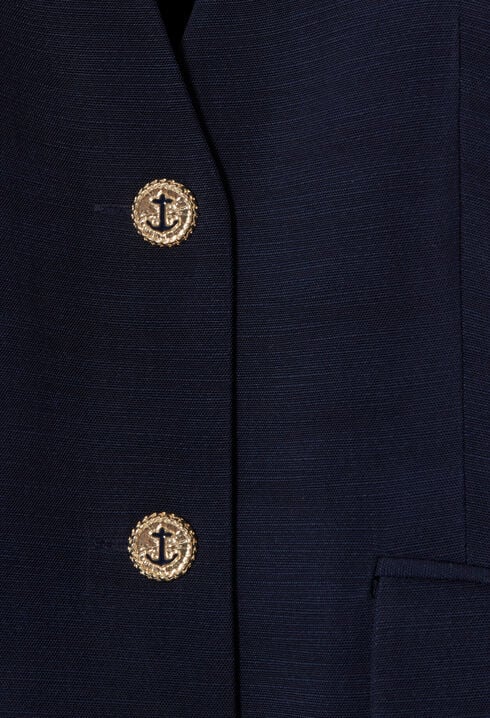 Fitted tailored jacket