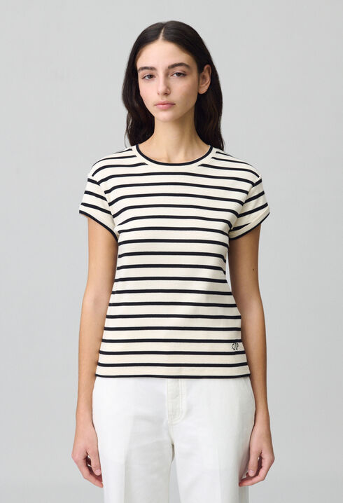 Striped Short Sleeve T-shirt