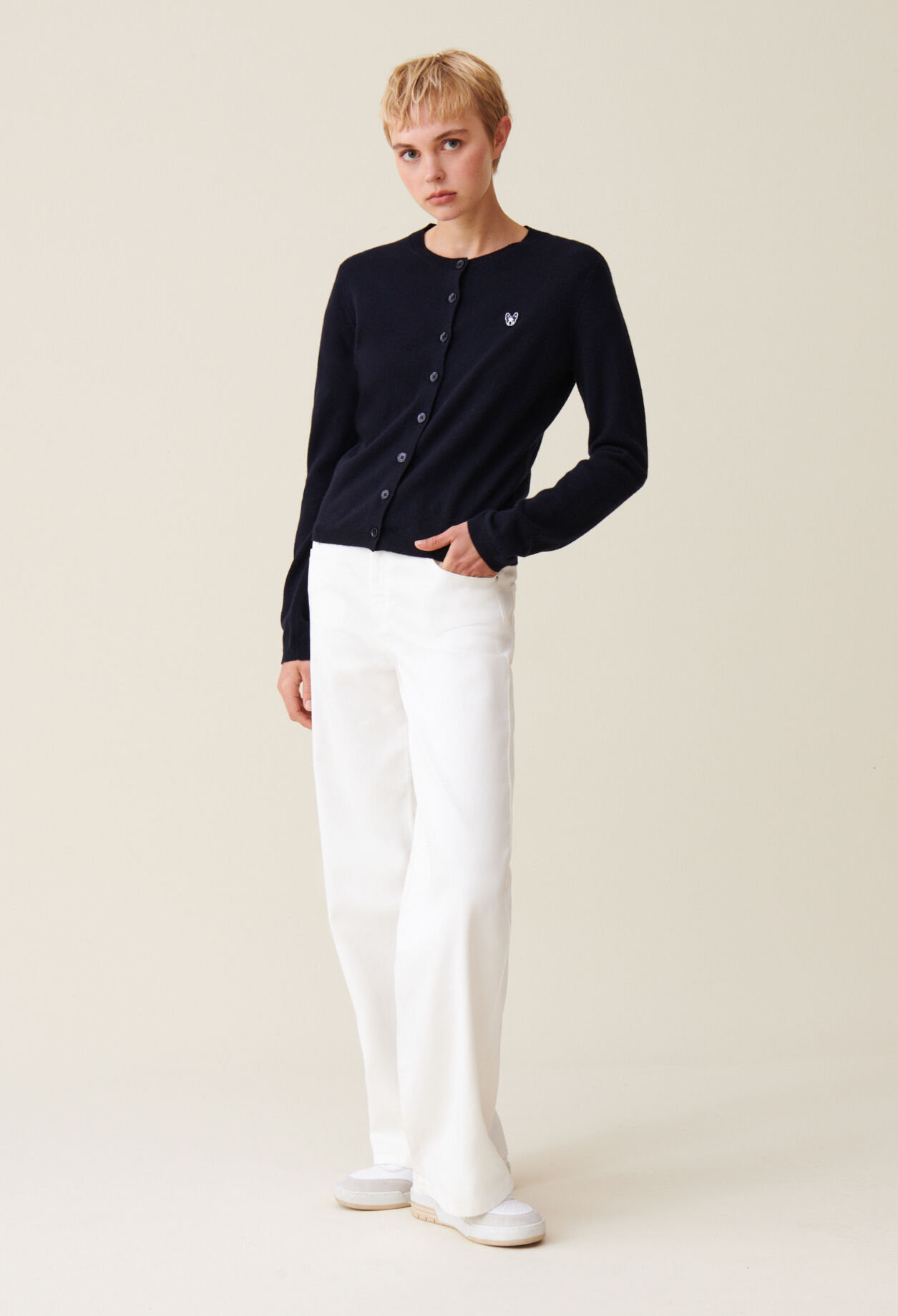 Toto Jean Wool Cardigan
