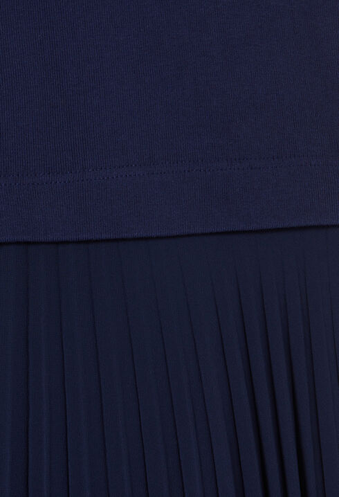 Illusion effect maxi dress