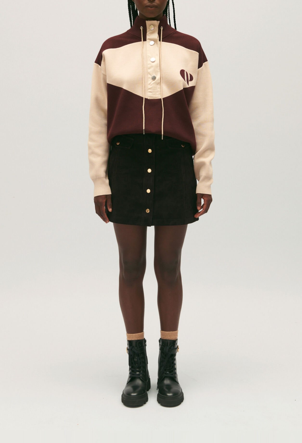 Minimum half-zip sweatshirt