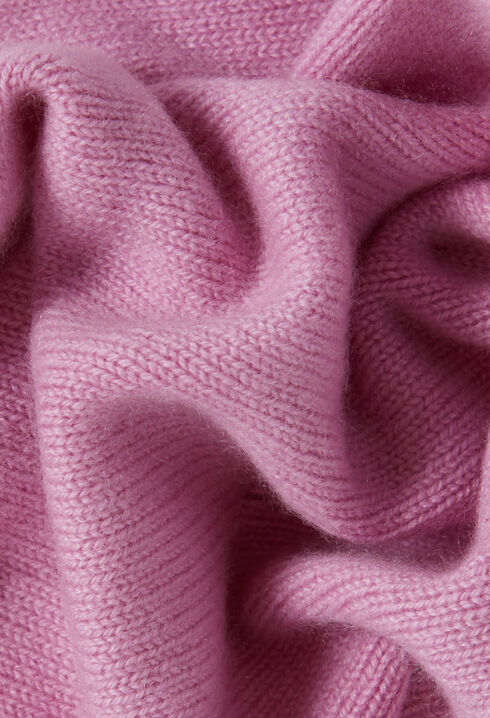 Cashmere knit scarf
