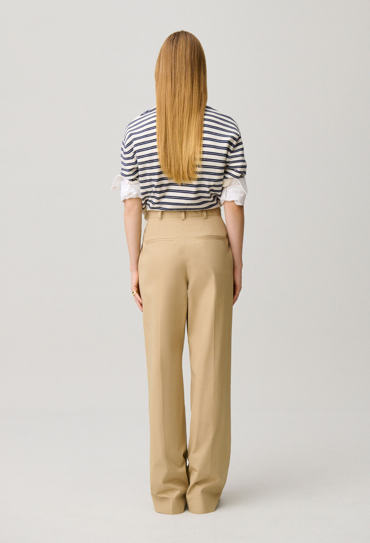 Straight trousers