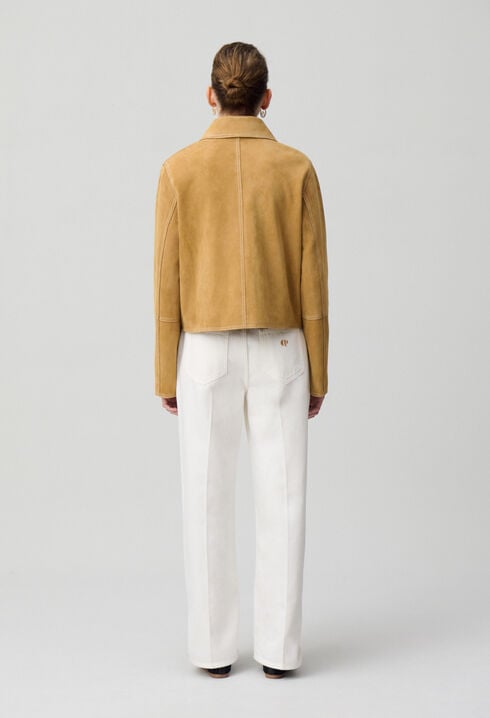Suede Leather Jacket