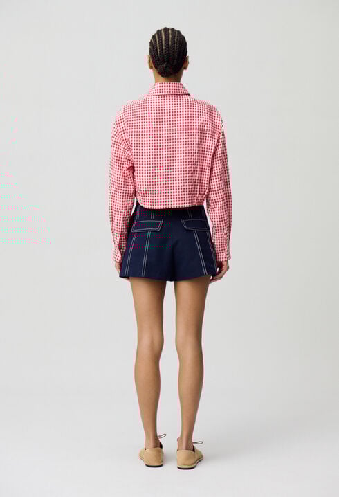 Gingham Check Shirt