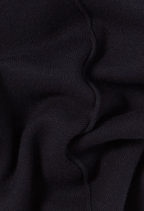 Navy blue knitted trousers